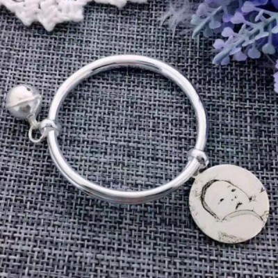 Kid's Personalized Photo Engraved Bangles