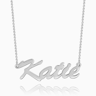 Classic S925 Silver Name Necklace