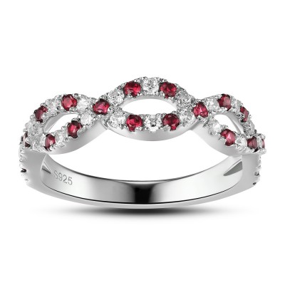 Beautiful Sterling Silver Women's Engagement Ring