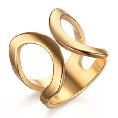 Titanium Special Gold Promise Rings For Her