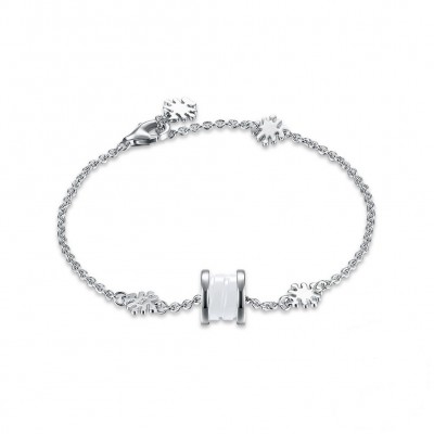 White Special Pendant S925 Silver Bracelets