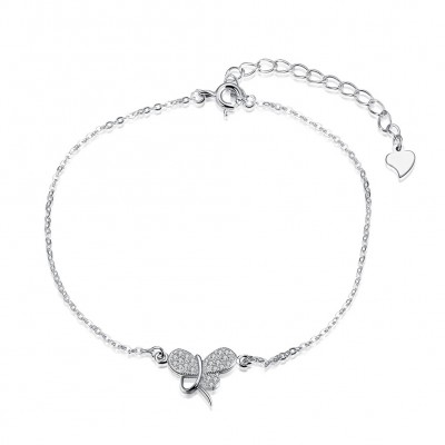 Simple Lovely Pendant S925 Silver Bracelets