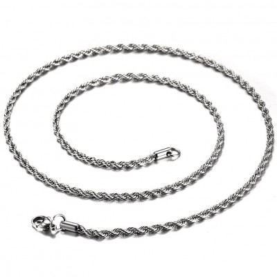 Silver Color Titanium Steel Chains