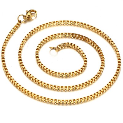 Gold Titanium Steel 2mm Chains