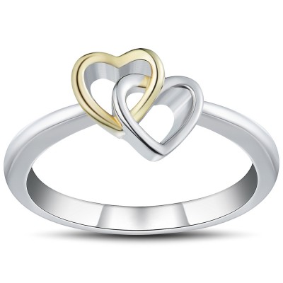 Romantic 925 Sterling Silver Promise Rings For Her