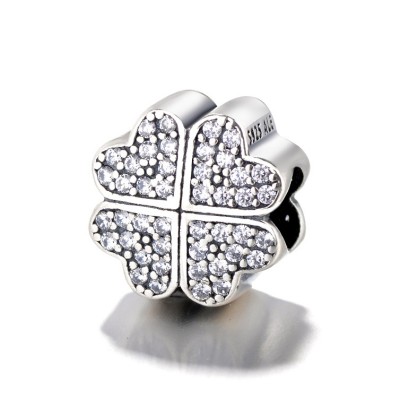 Clover Charm Sterling Silver