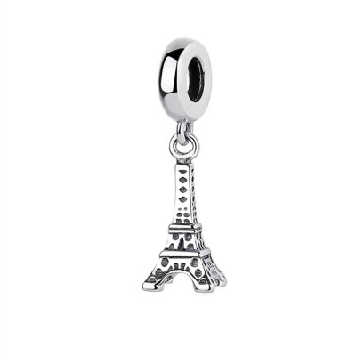 Eiffel Tower Paris Sterling Silver Charm