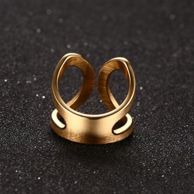 Titanium Special Gold Promise Rings For Her