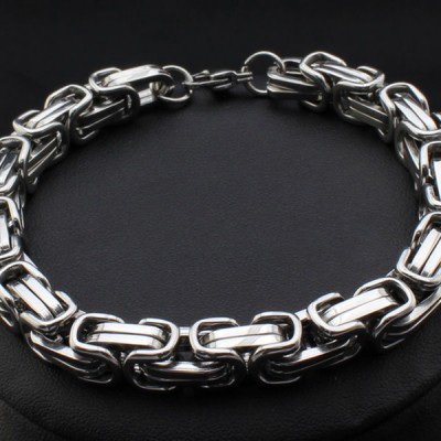 Cool Chain Design 925 Sterling Silver Bracelet