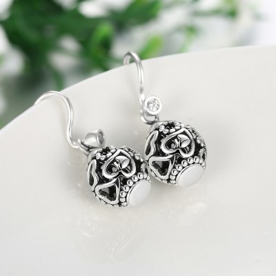 Elegant Hearts S925 Silver Earrings