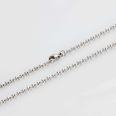 Silver Titanium Steel 3mm Chains