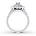 Marquise Cut White Sapphire 925 Sterling Silver Double Halo Bridal Sets