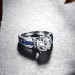 Round Cut Sapphire & White Sapphire 925 Sterling Silver Engagement Rings