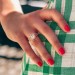 Rose Gold Emerald Cut White Sapphire 925 Sterling Silver Double Halo Engagement Ring