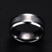 Tungsten Silver Men's Ring
