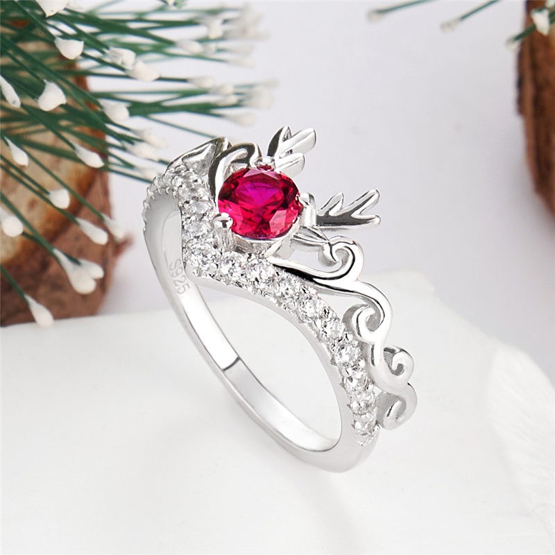 Deer antler engagement ring online