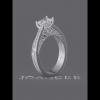 Princess Cut White Sapphire 925 Sterling Silver Bridal Sets - Joancee.com