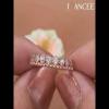 Rose Gold Round Cut White Sapphire 925 Sterling Silver Women's Band - Joancee.com