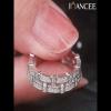 Round Cut White Sapphire 925 Sterling Silver Women's Wedding Bands - Joancee.com
