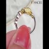 Colorful 925 Sterling Silver Gold Fish Ring - Joancee.com