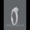 Heart Cut White Sapphire 925 Sterling Silver Heart to Heart Promise Ring - Joancee.com