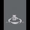 1 CT Emerald Cut Moissanite Sterling Silver 3-Stone Engagement Ring - Joancee.com