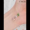 Delicate 925 Sterling Silver Tricolor Clover Family Tree Necklace - Joancee.com