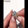 Gold Round Cut White Sapphire 925 Sterling Silver Engagement Ring - Joancee.com