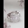 Marquise Cut White Sapphire 925 Sterling Silver Women's Band - Joancee.com